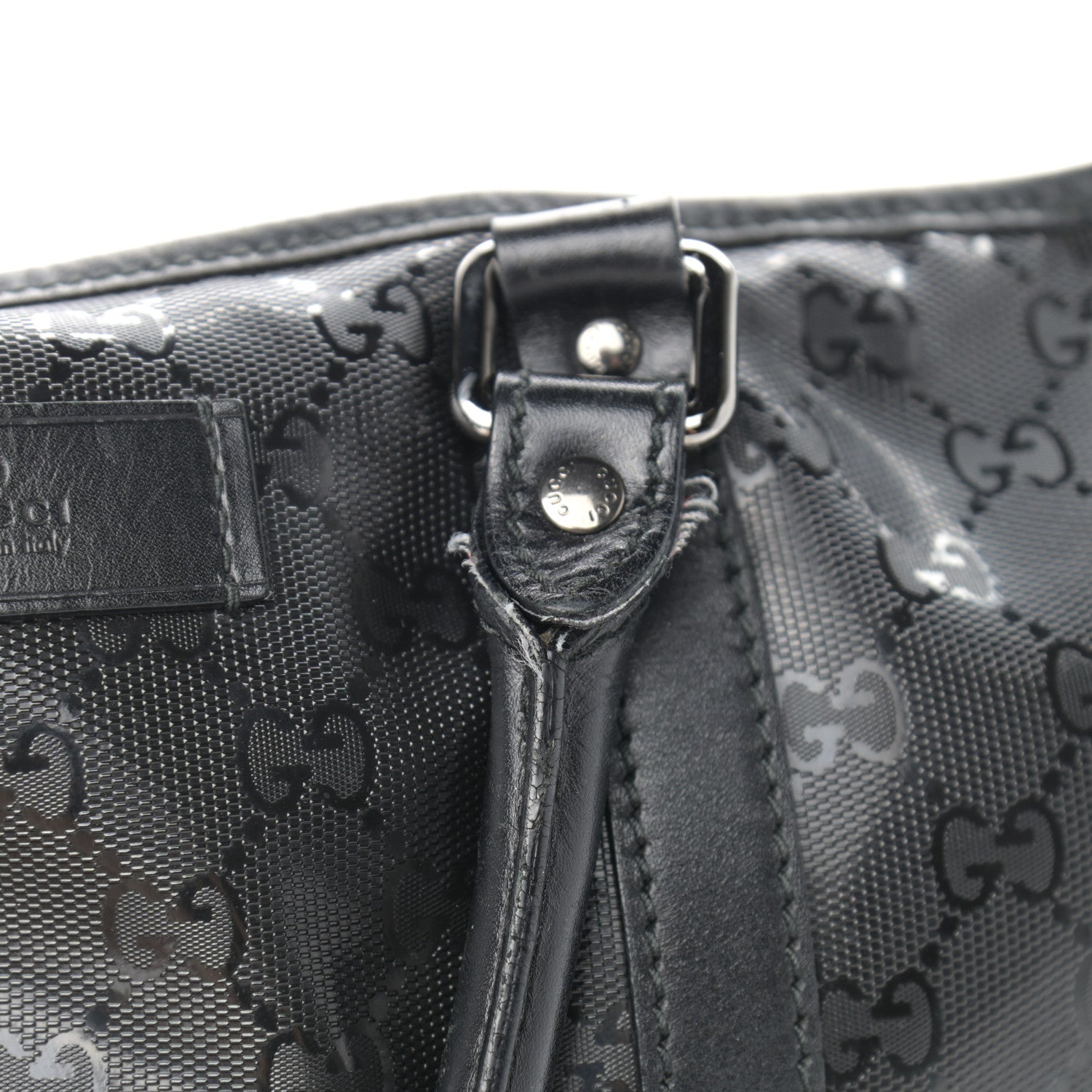 Gucci Imprime Monogram Medium Joy Tote Bag Black 13 of 17