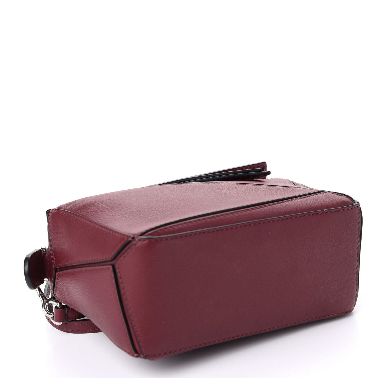 Calfskin Mini Puzzle Bag Wine