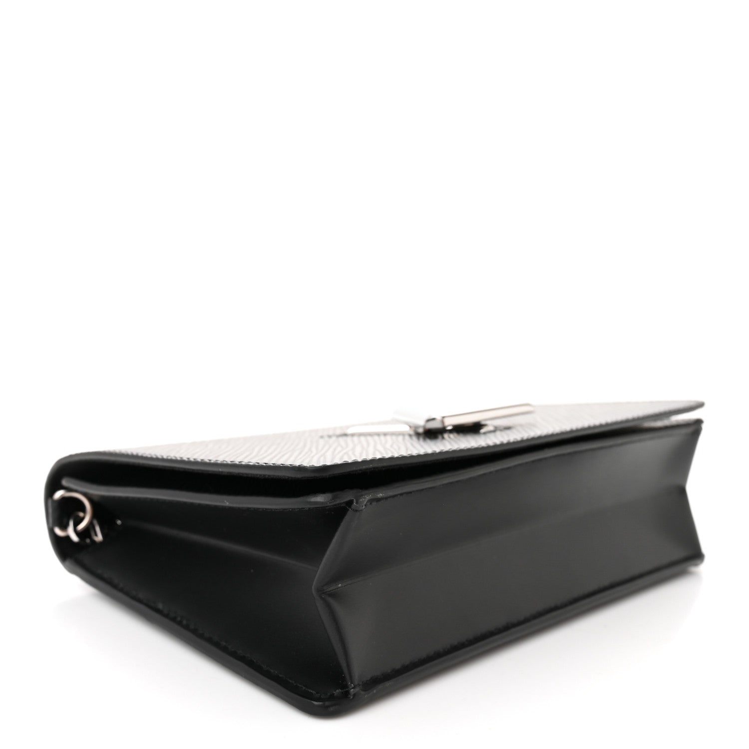 Louis Vuitton Epi Twist Belt Chain Wallet Black 4 of 10