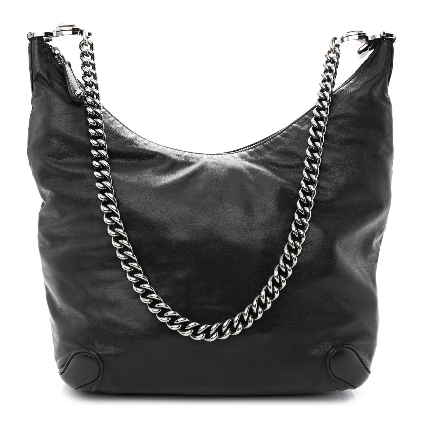 Calfskin Galaxy Hobo Black