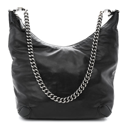 Gucci Calfskin Galaxy Hobo Black 1 of 11