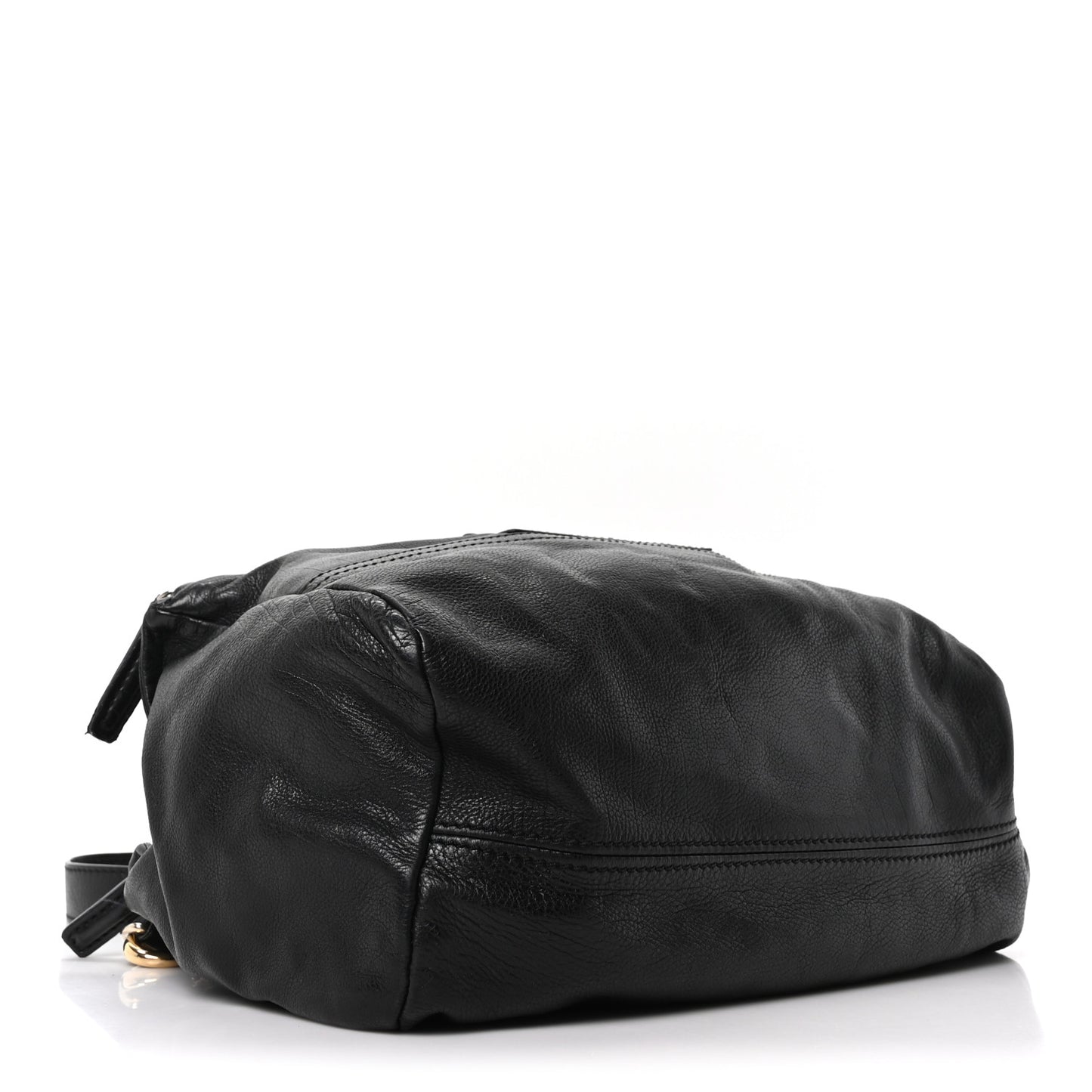 Sugar Goatskin Large Pandora   Black