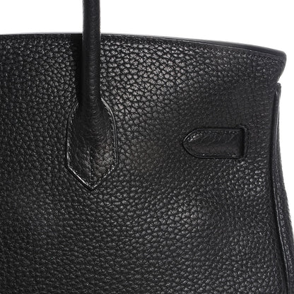 Hermes Fjord Birkin 35 Black 22 of 28