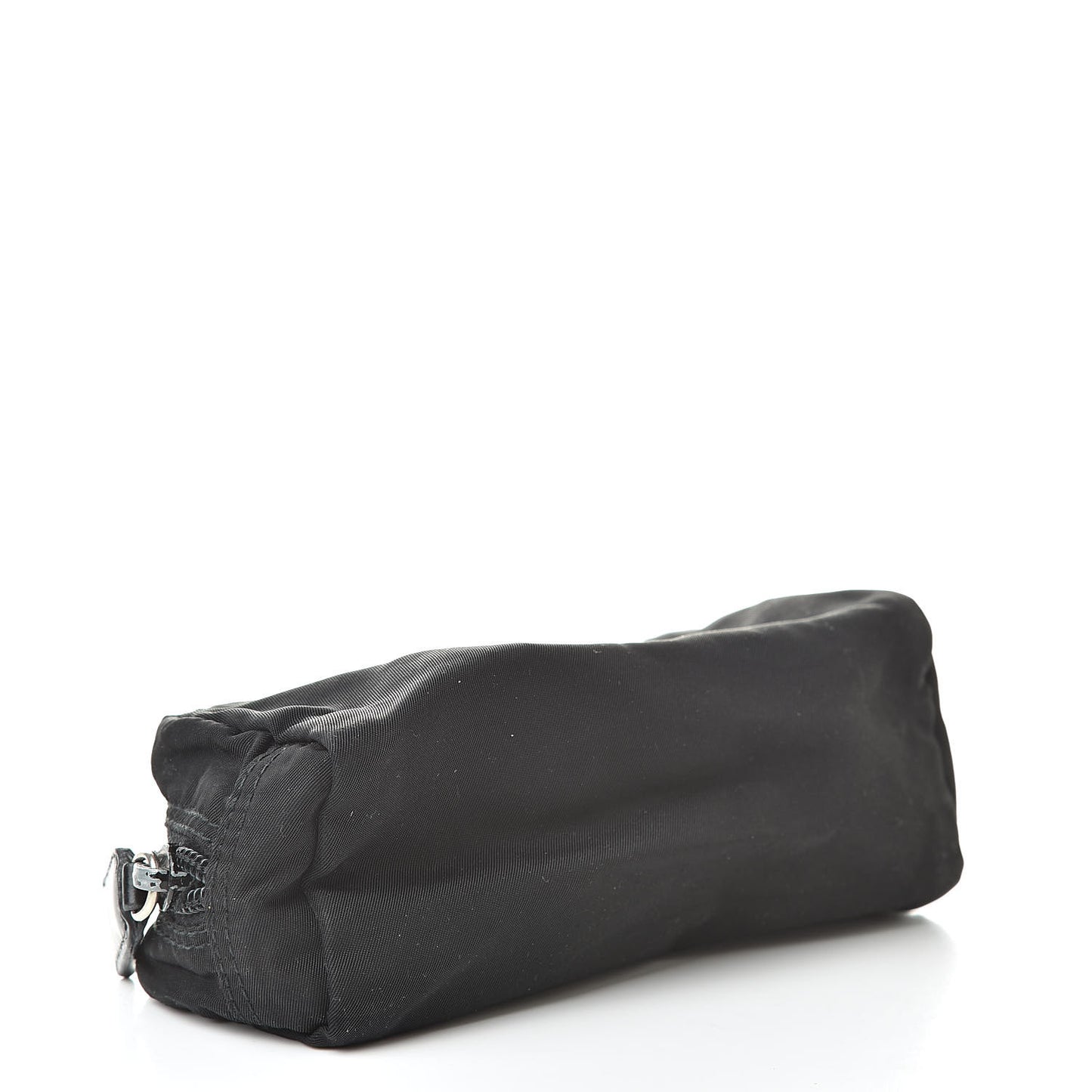 Nylon Tessuto Cosmetic Pouch Black