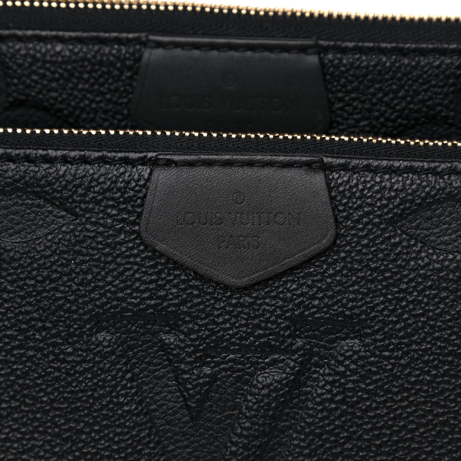 Louis Vuitton Empreinte Monogram Giant Multi Pochette Accessories Black 10 of 13