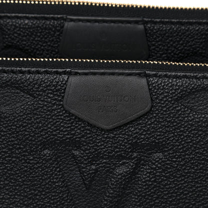 Louis Vuitton Empreinte Monogram Giant Multi Pochette Accessories Black 10 of 13