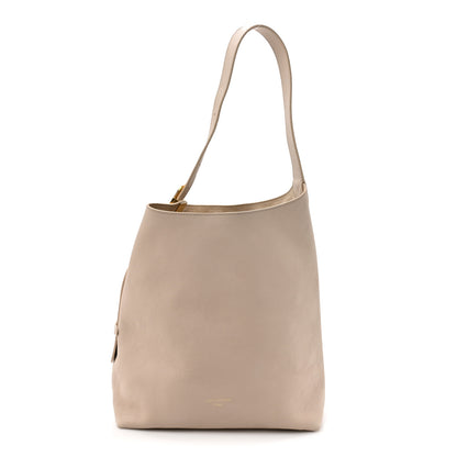 Louis Vuitton Grained Calfskin Low Key Hobo MM Limestone 1 of 13