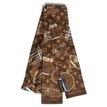 Louis Vuitton Silk Monogram Trunks Bandeau 2 of 5
