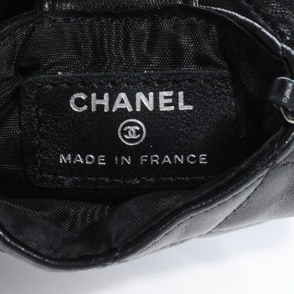 Chanel Lambskin Quilted Chain Phone Case Black 7 of 7