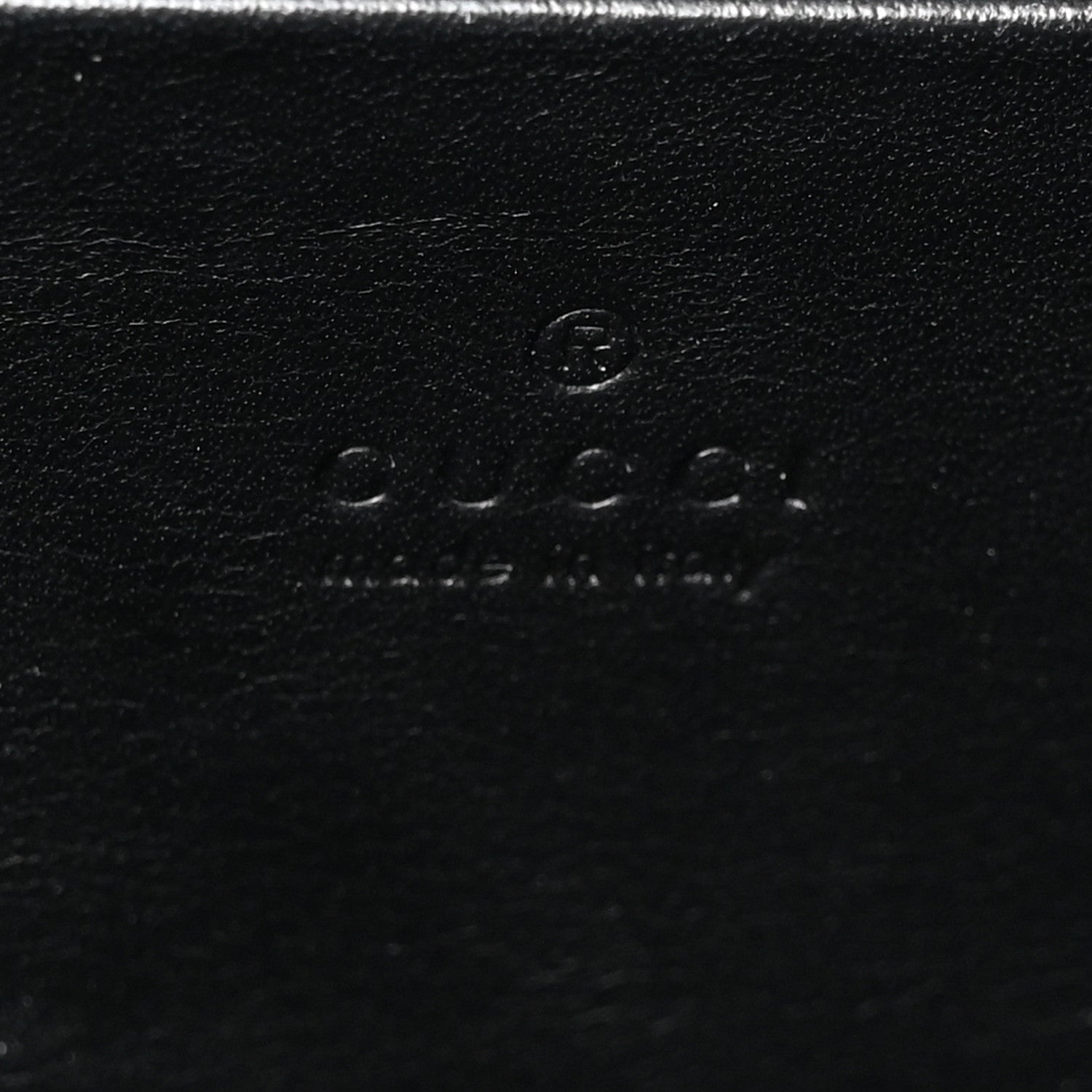 Gucci Calfskin Matelasse GG Marmont Chain Wallet Black 6 of 10