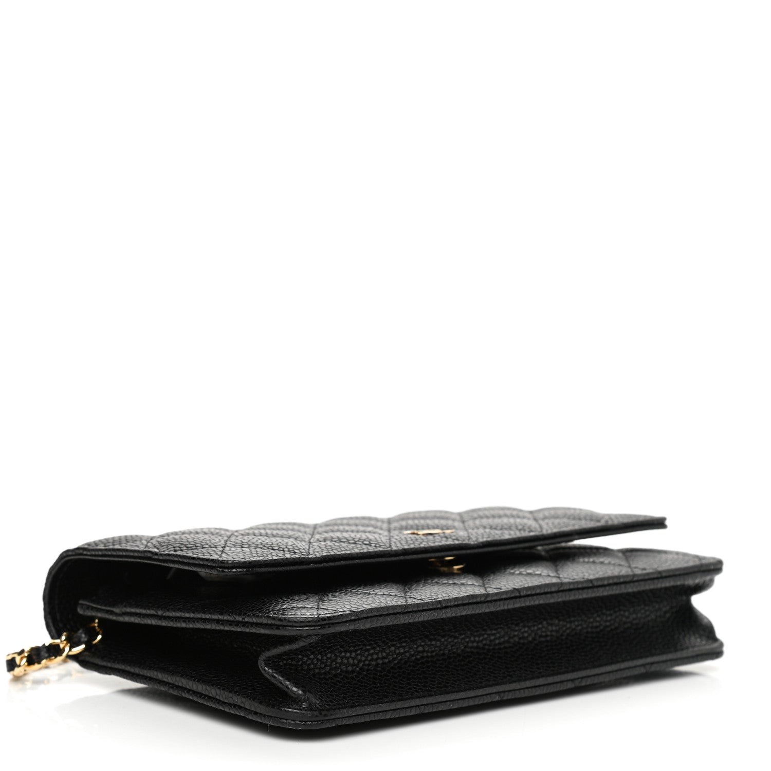 Chanel Caviar Quilted Wallet On Chain WOC Black 4 of 10