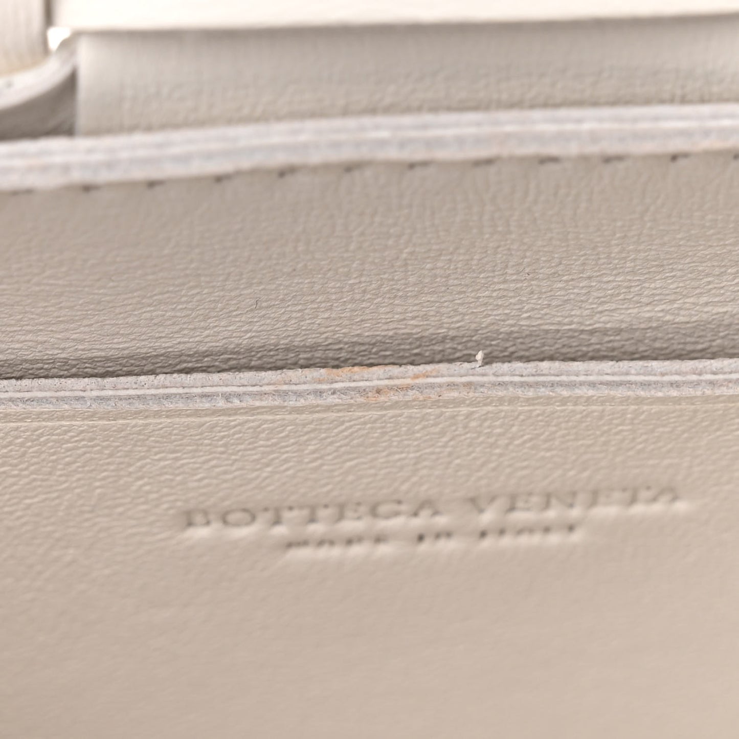 Lambskin Maxi Intrecciato Extra Mini Cassette Crossbody Bag White