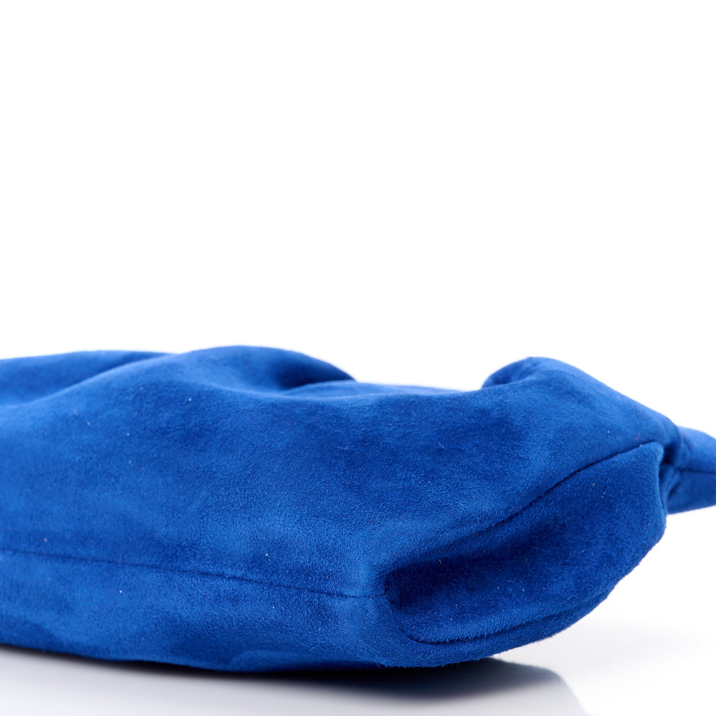 Suede Clutch Blue