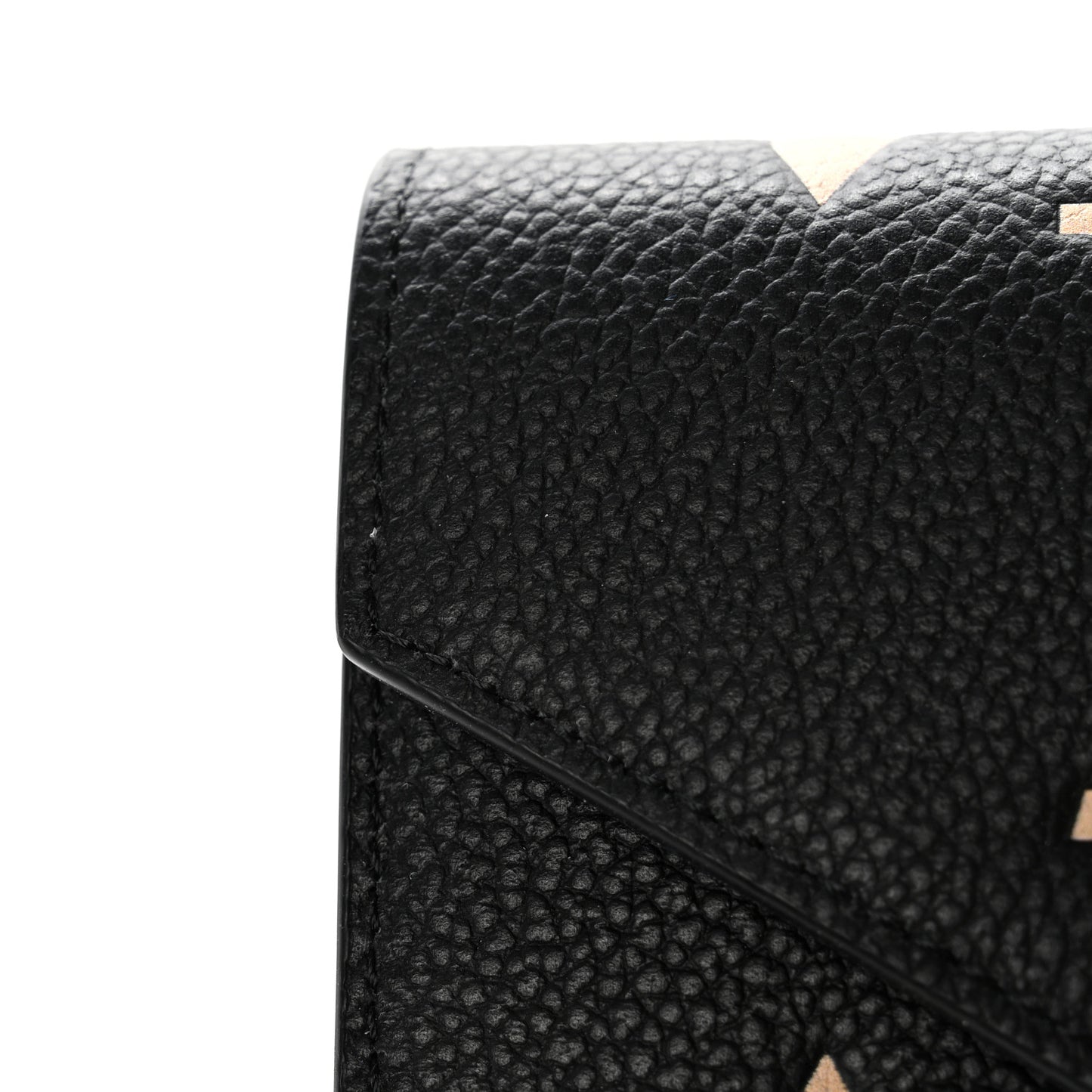 Empreinte Monogram Giant Victorine Wallet Black Beige