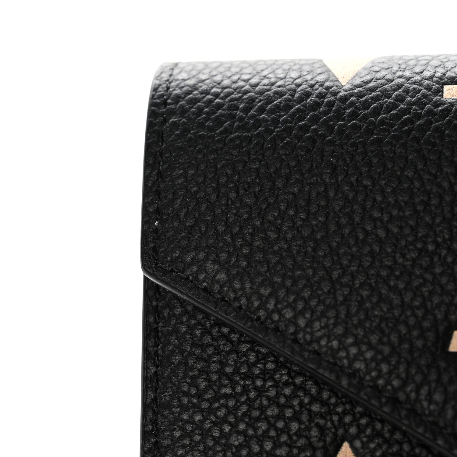 Louis Vuitton Empreinte Monogram Giant Victorine Wallet Black Beige 5 of 11