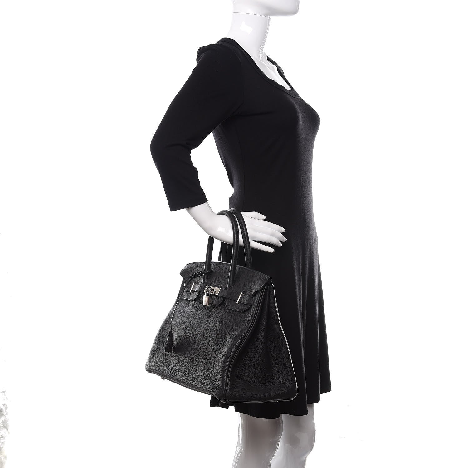 Hermes Togo Birkin 35 Black 2 of 13