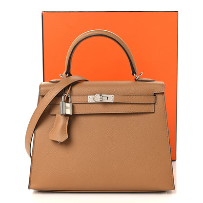 Hermes Epsom Kelly Sellier 25 Biscuit 13 of 13