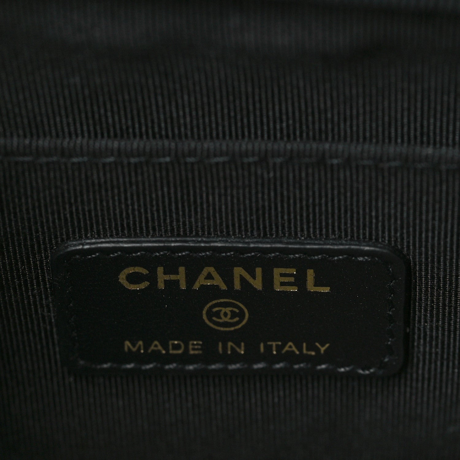 Chanel Lambskin Quilted Waist Bag With Pouch Black 6 of 10