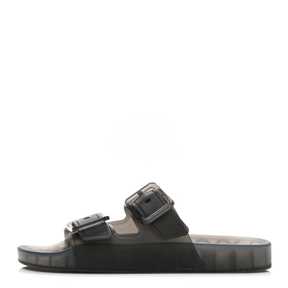 Balenciaga Technical Polyurethane Mallorca Slide Sandals 40 Black 1 of 8