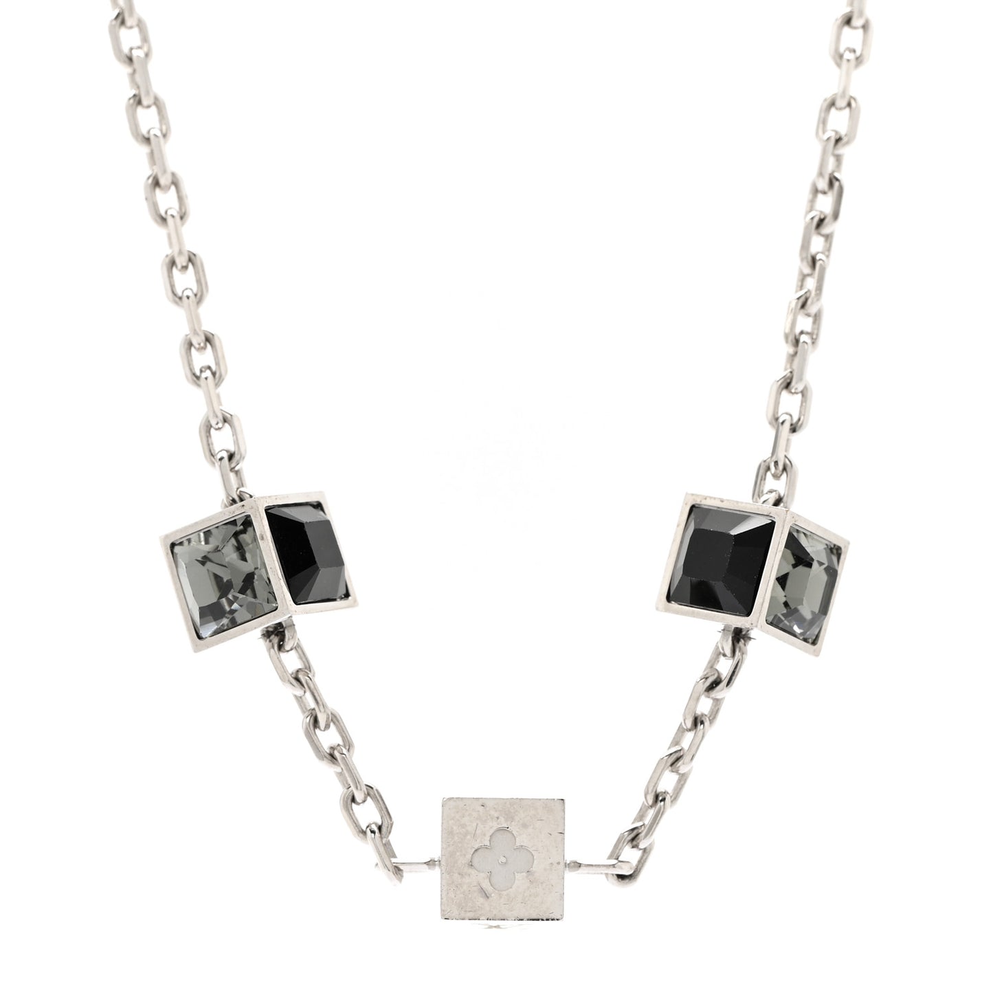 Swarovski Gamble Short Necklace Silver