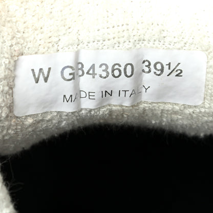 Chanel Fabric Calfskin Suede CC Sneakers 39.5 Khaki 7 of 7