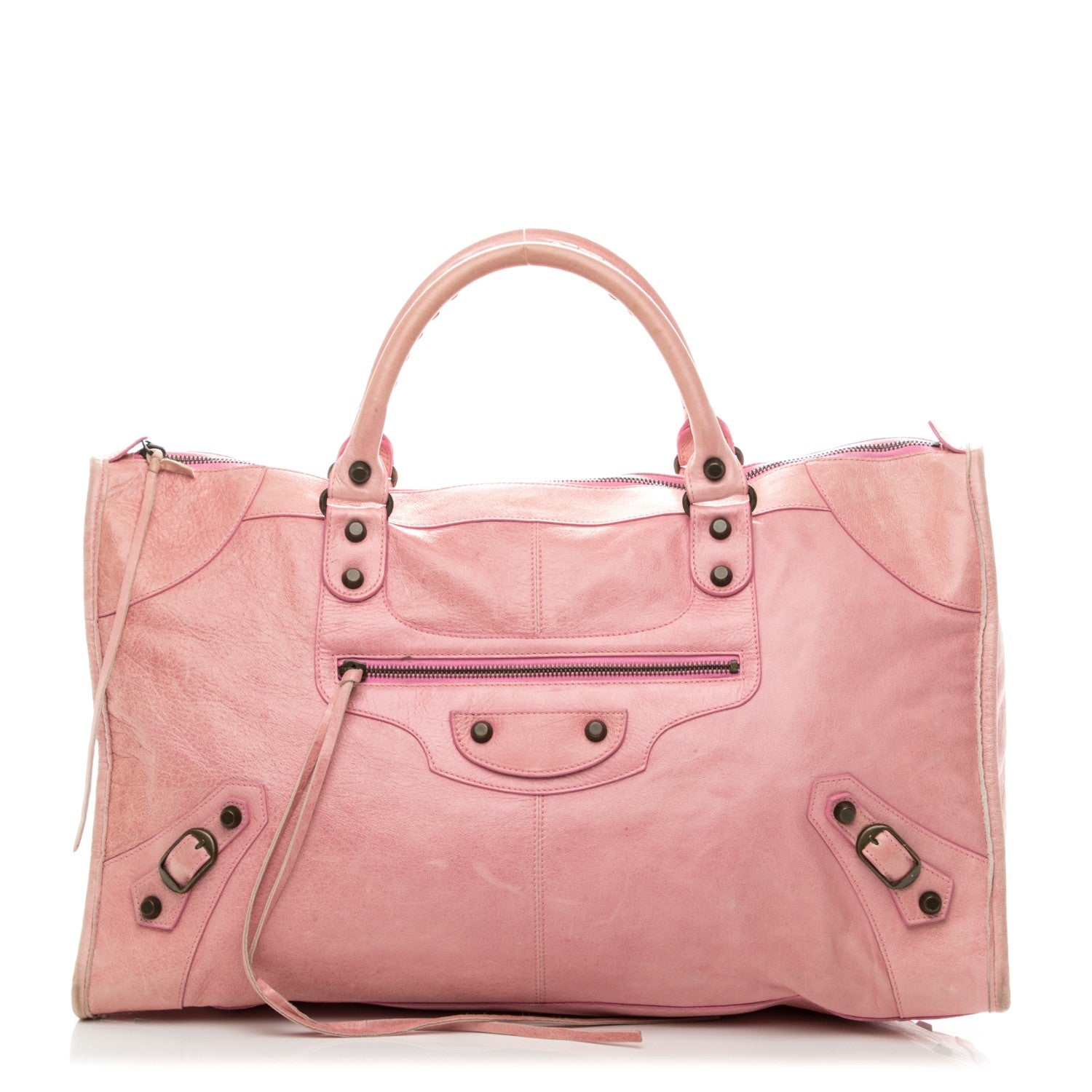 Balenciaga Chevre Classic Hardware Work Bubblegum 1 of 12