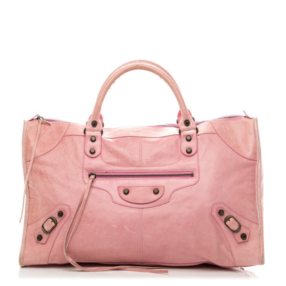 Balenciaga Chevre Classic Hardware Work Bubblegum 1 of 12