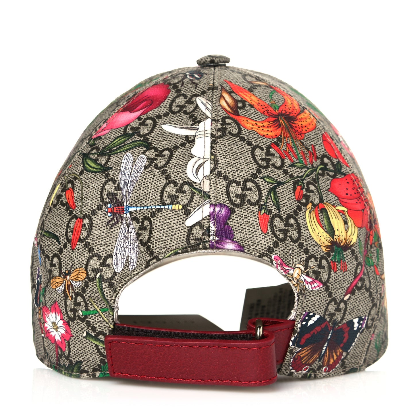 GG Supreme Flora Claudia Baseball Hat 57 M Red