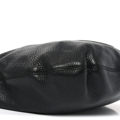 Gucci Pebbled Calfskin Medium Soho Hobo Black 10 of 11