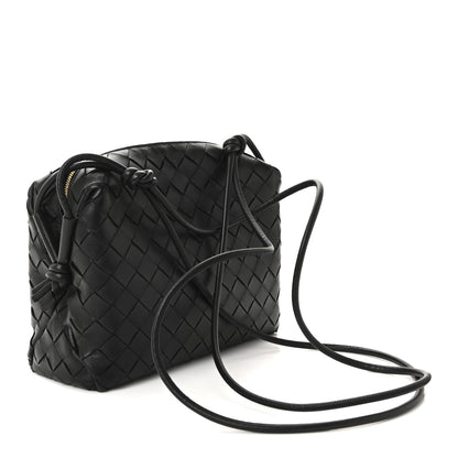 Bottega Veneta Nappa Intrecciato Small Loop Camera Bag Black 3 of 9