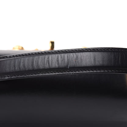 Versace Calfskin Signature Satchel Black 15 of 18