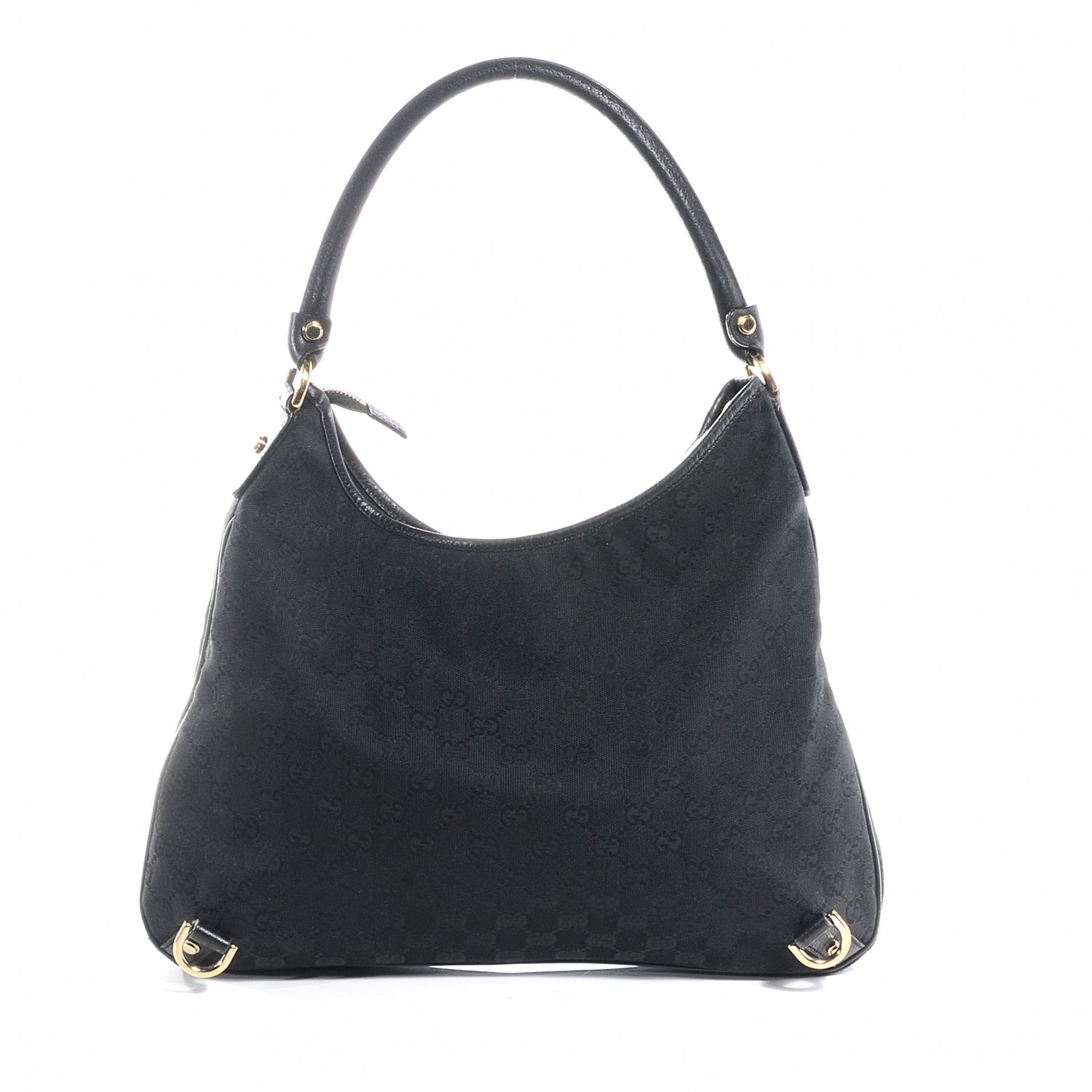 Gucci Monogram Abbey Hobo Black 5 of 8