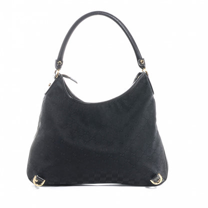 Gucci Monogram Abbey Hobo Black 5 of 8