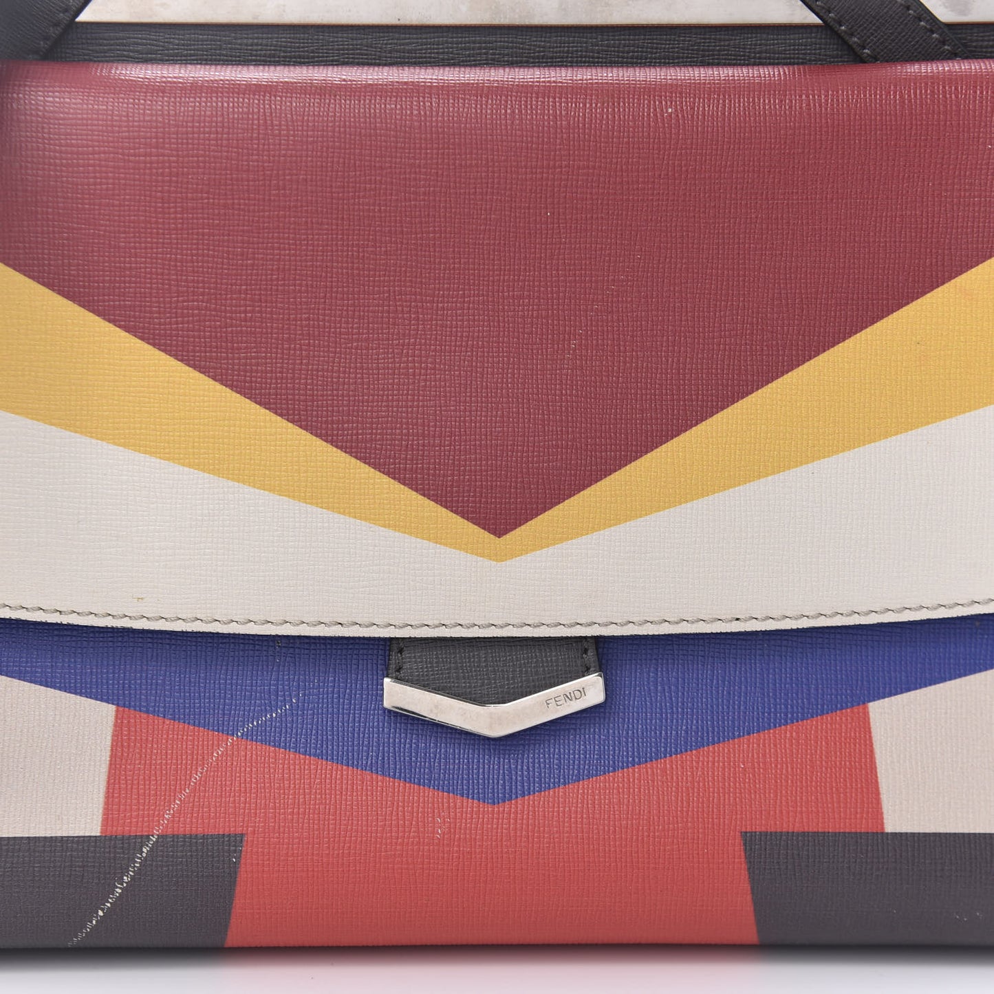 Vitello Elite Demi Jour Shoulder Bag Multicolor