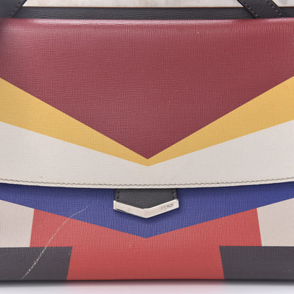 Fendi Vitello Elite Demi Jour Shoulder Bag Multicolor 10 of 14