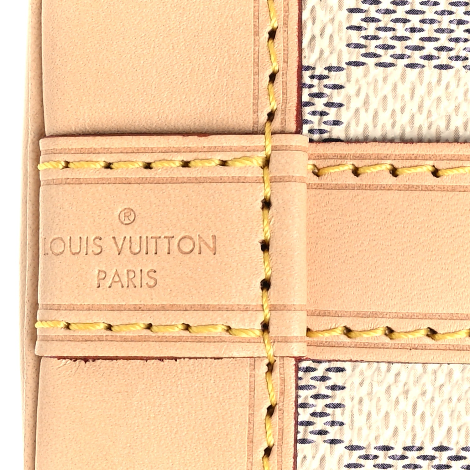 Louis Vuitton Damier Azur Noe BB 6 of 9