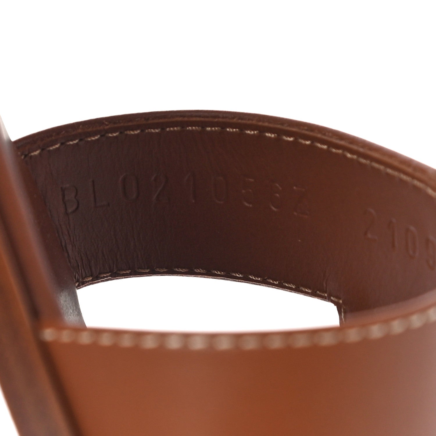 Hermes Box Calfskin Oran Sandals 37 Gold 9 of 10