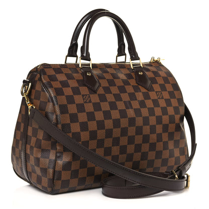 Louis Vuitton Damier Ebene Speedy Bandouliere 30 3 of 16