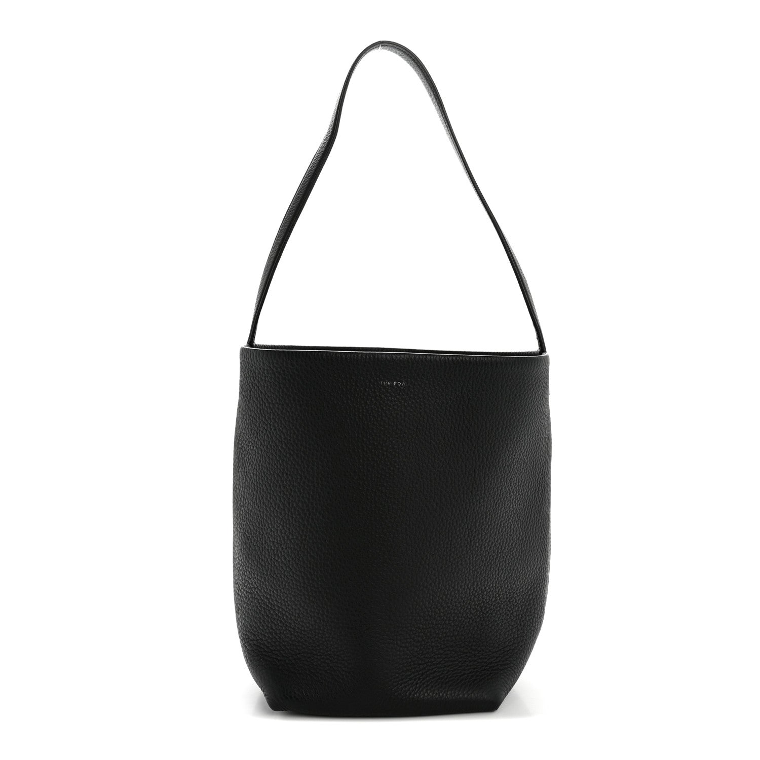 The Row Grained Calfskin Medium N/S Park Tote Black 1 of 11