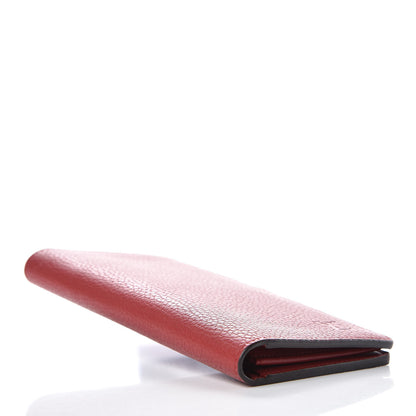 Louis Vuitton Taurillon Brazza Wallet Rouge 4 of 7