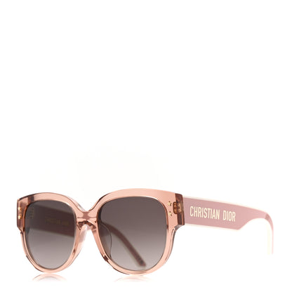 Christian Dior Acetate DiorPacific B2F Butterfly Sunglasses Transparent Pink 1 of 8