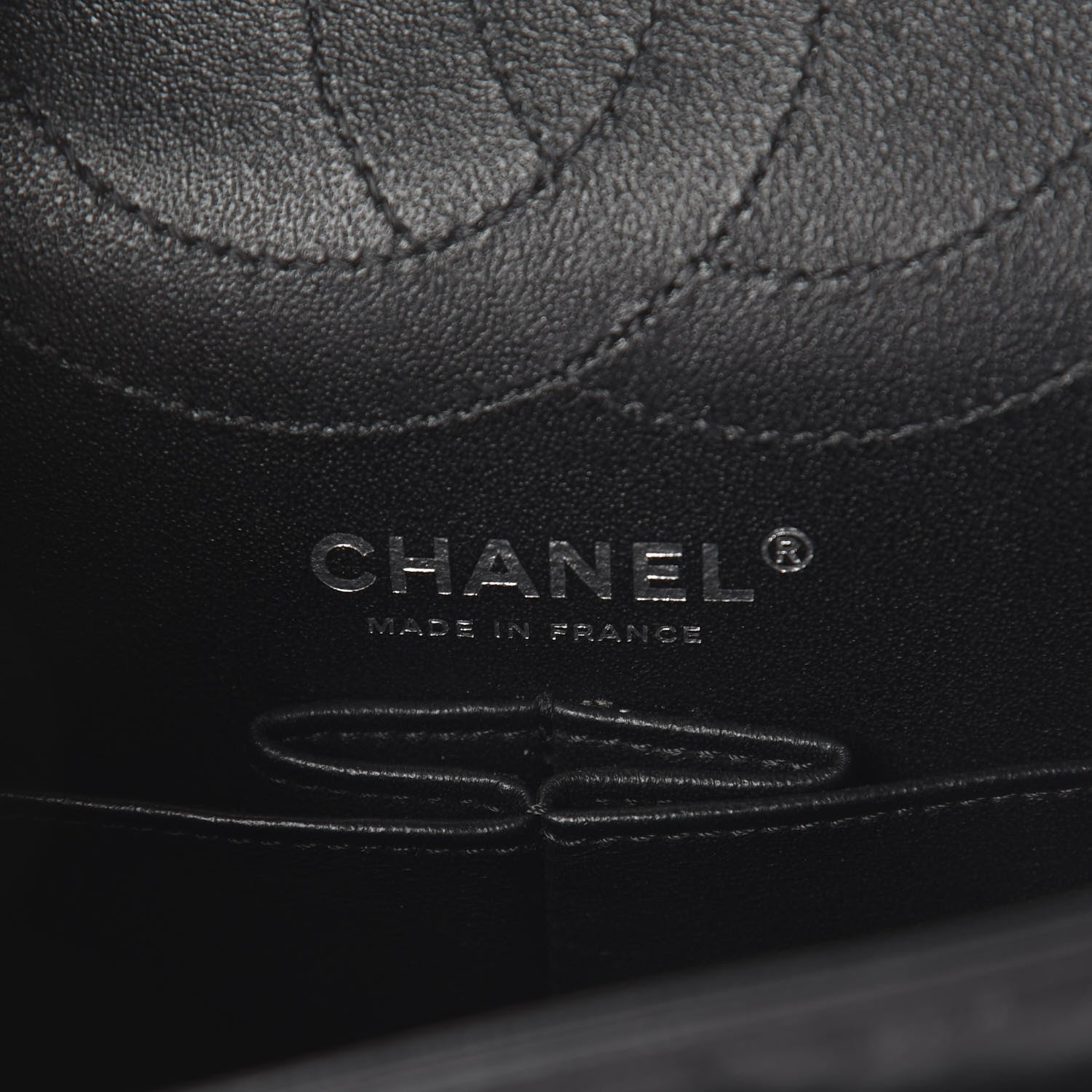 Chanel Aged Calfskin Chevron Quilted 2.55 Reissue 225 Flap So Black 7 of 8