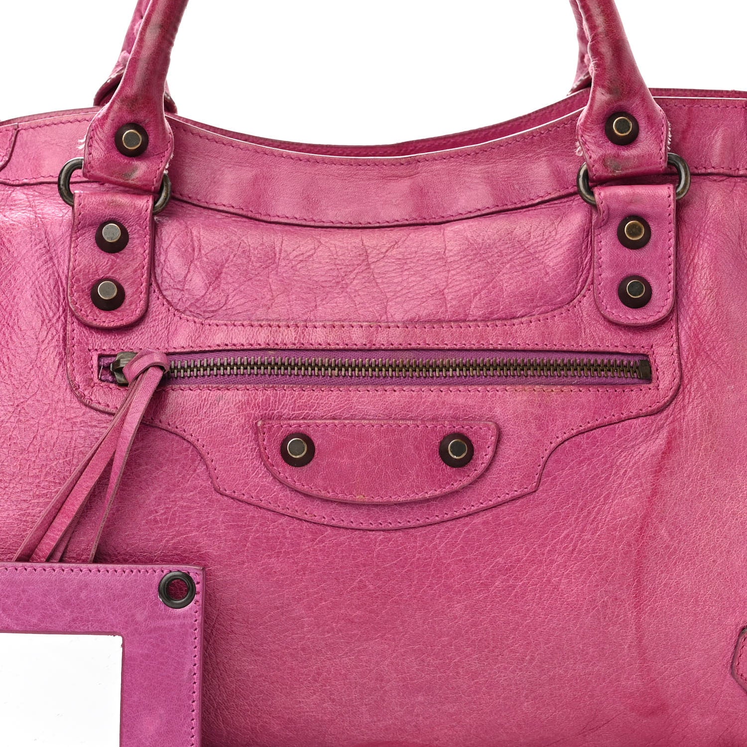 Balenciaga Agneau Classic Hardware City Magenta 8 of 21