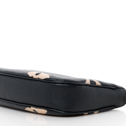 Louis Vuitton Empreinte Monogram Giant Multi Pochette Accessories Large Pochette Black Beige 10 of 10