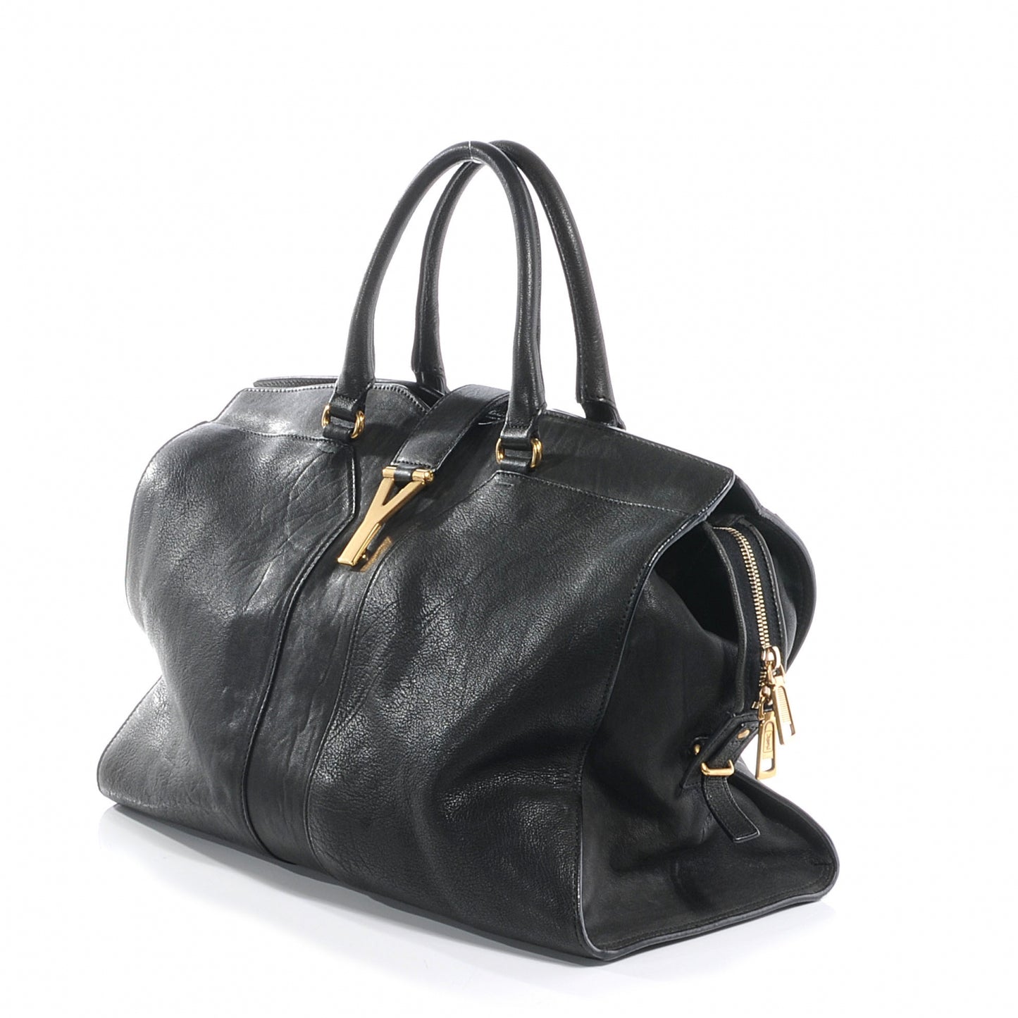 Leather Large Cabas Chyc Black