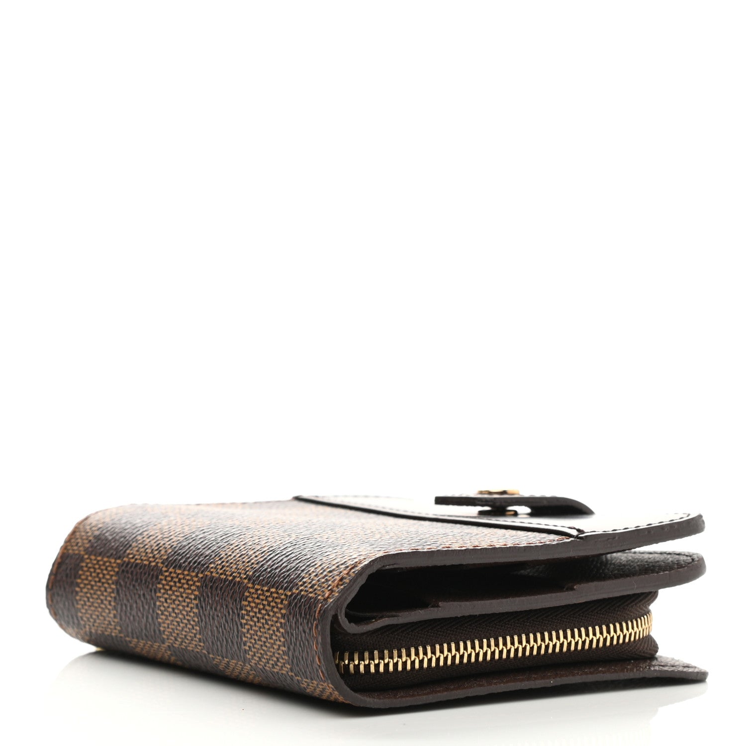 Louis Vuitton Damier Ebene Zippe Zipped Compact Wallet 4 of 8