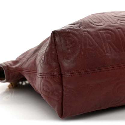 Louis Vuitton Monogram Paris Souple Whisper PM Burgundy 8 of 9
