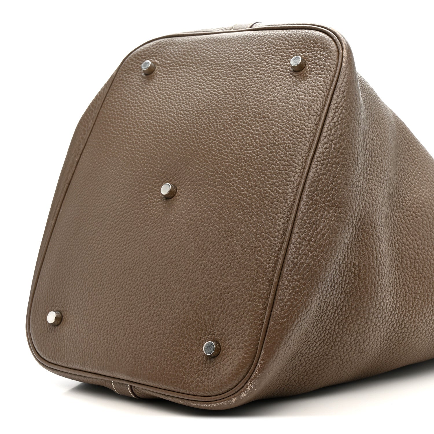 Hermes Taurillon Clemence Picotin Lock TGM Etoupe 19 of 31