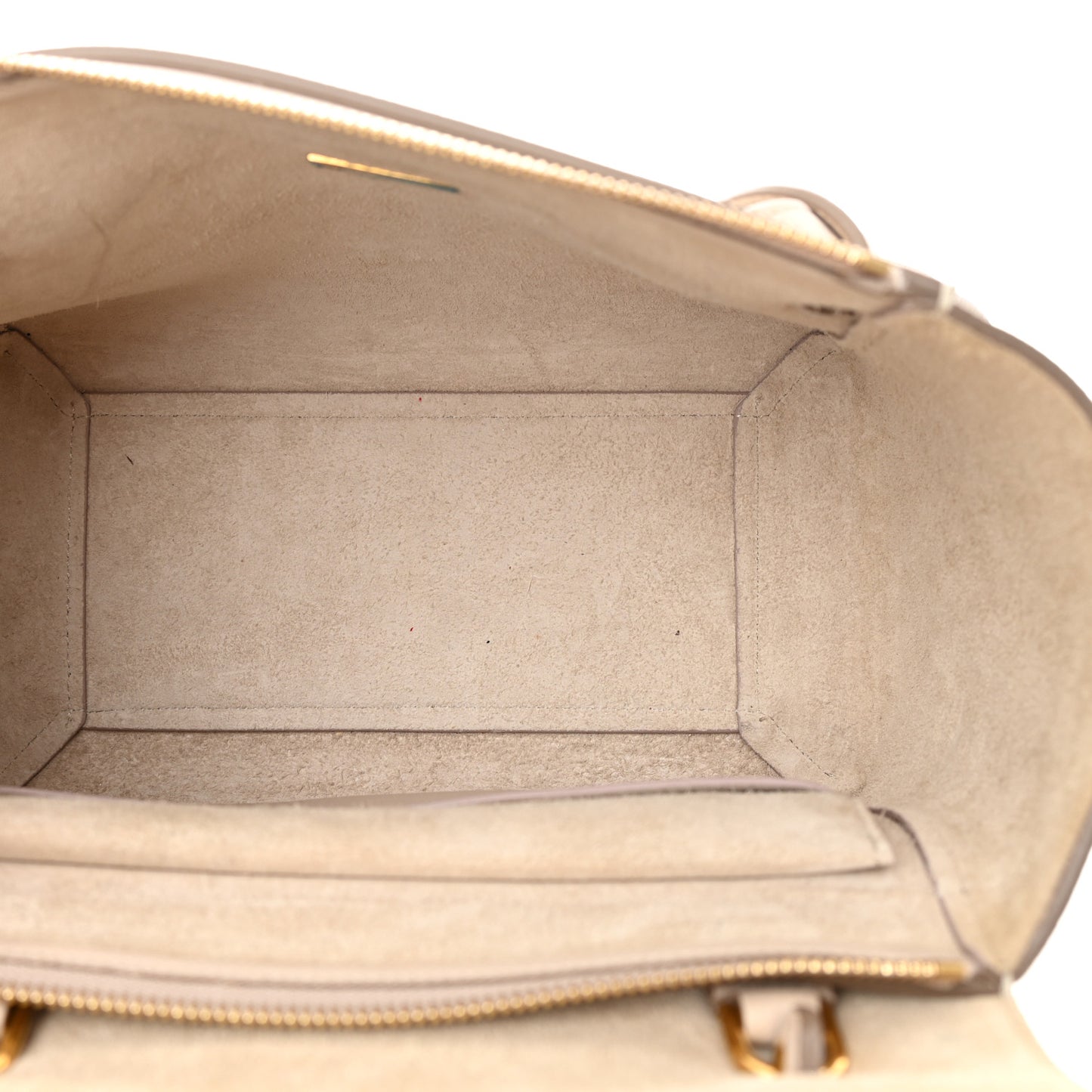 Grained Calfskin Micro Belt Bag Light Taupe