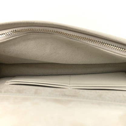 Christian Dior Ultra Matte Calfskin Studded Diorama Wallet on Chain Pouch Off White 5 of 13